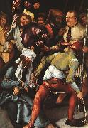  Matthias  Grunewald The Mocking of Christ oil painting